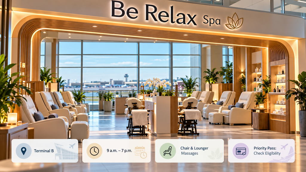 Be Relax Spa at LaGuardia Airport