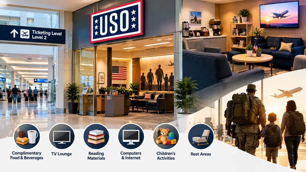 Central Florida USO Center at Tampa Airport