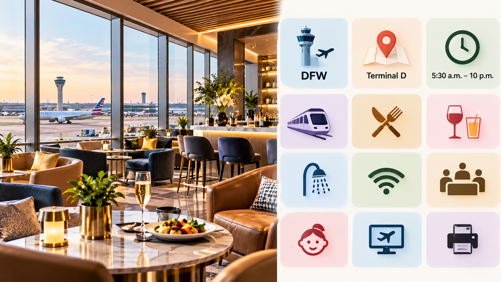 DFW Centurion Lounge Quick Facts