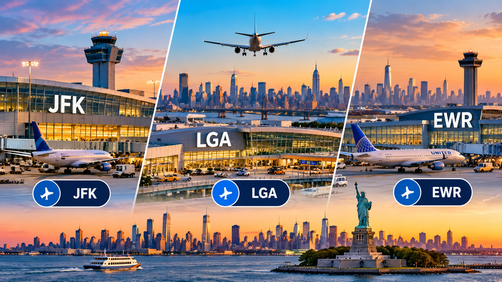 Flying From Washington, D.C., to New York