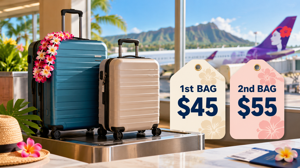 Hawaiian Airlines Baggage Fees at a Glance