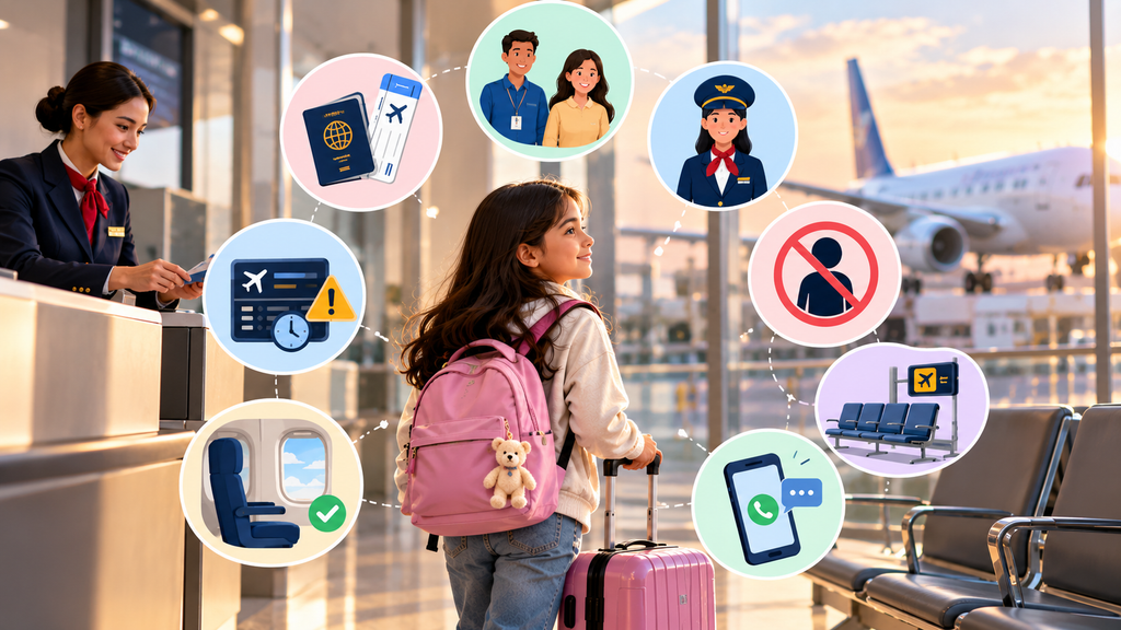 How to Prepare a Child for Flying Alone