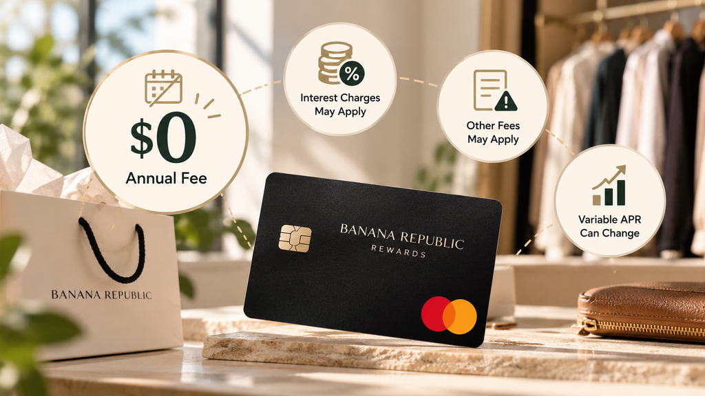 Is There an Annual Fee for the Banana Republic Credit Card?