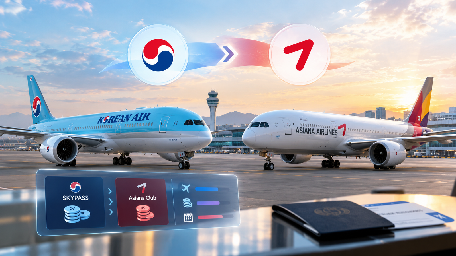 Korean Air and Asiana Airlines Merger: New Rules for Asiana Club Miles Explained