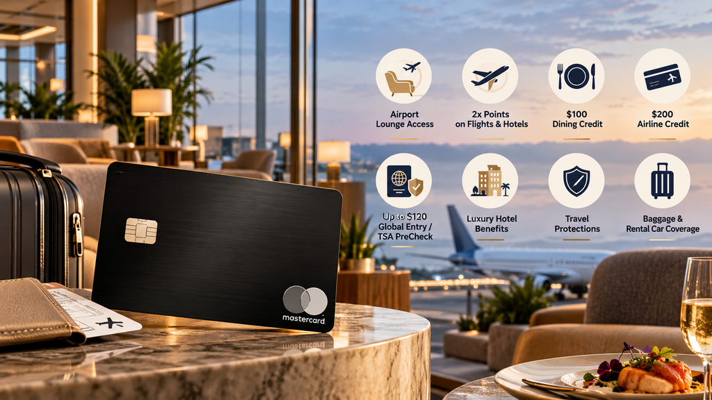 Mastercard Black Card — Premium Travel and Lounge Option