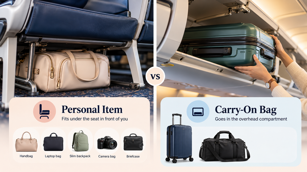 Personal Item vs Carry-On Bag