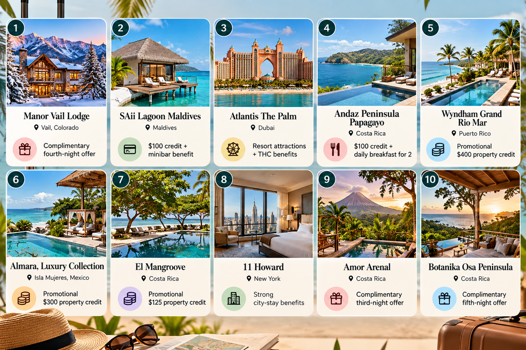 Quick Comparison of the 10 Properties