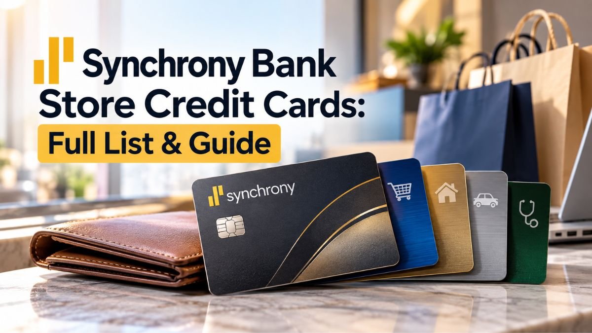 Synchrony Bank Store Credit Cards: Full List & Guide