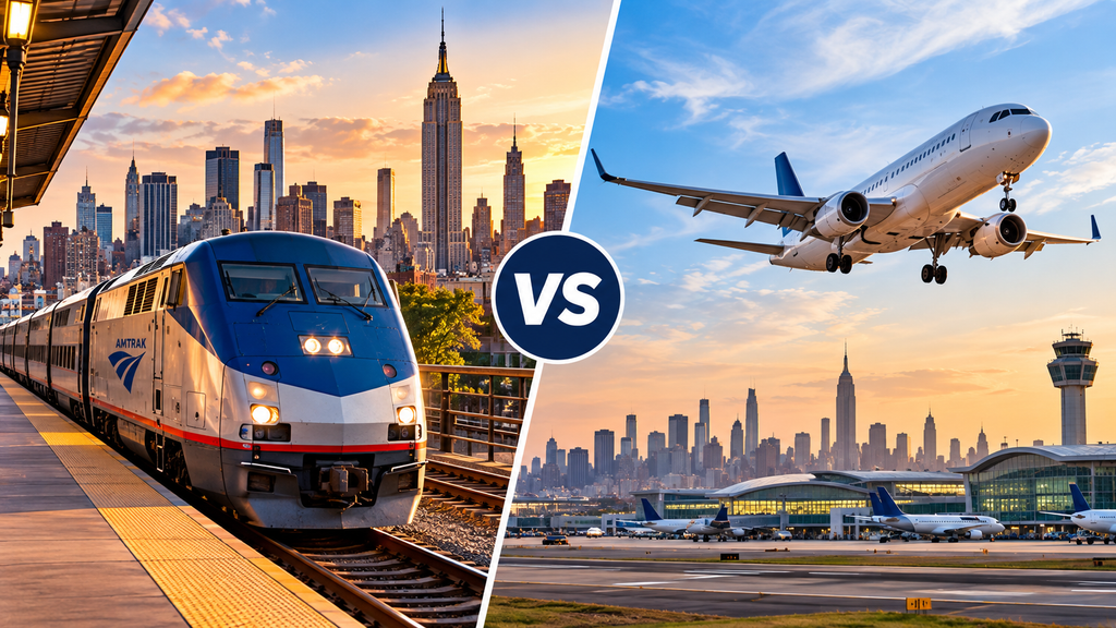 Train vs. Plane: Which Is More Convenient?