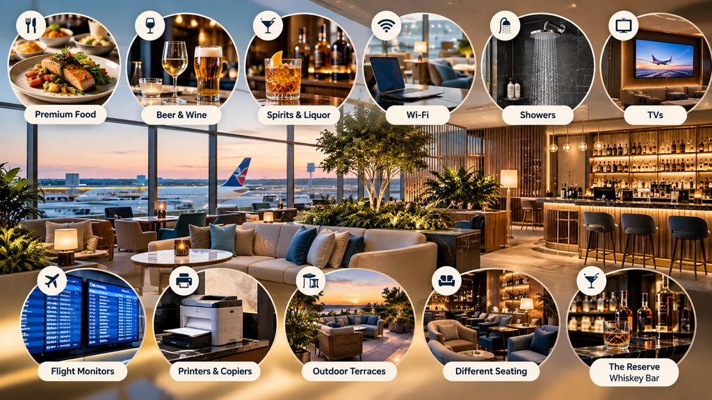What Amenities Are Available at the Atlanta Centurion Lounge?