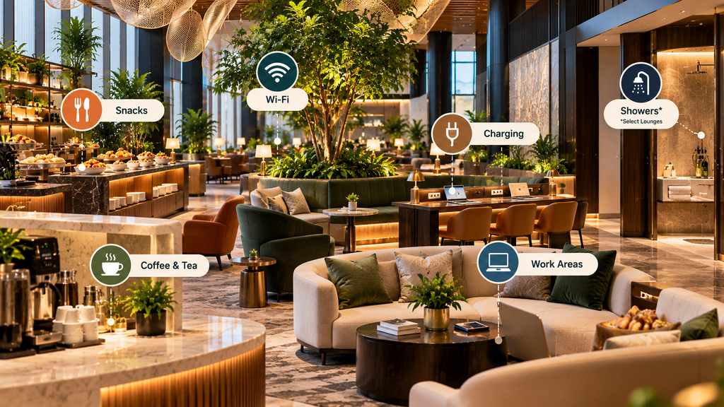 What Is Included Inside a Priority Pass Lounge?
