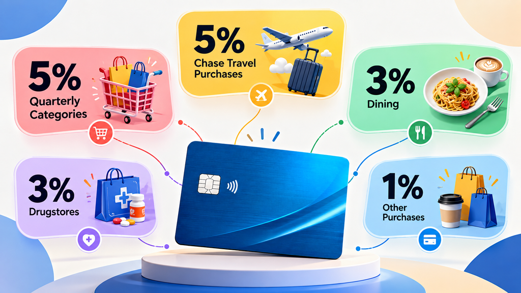 What Rewards Does the Chase Freedom Flex Earn?
