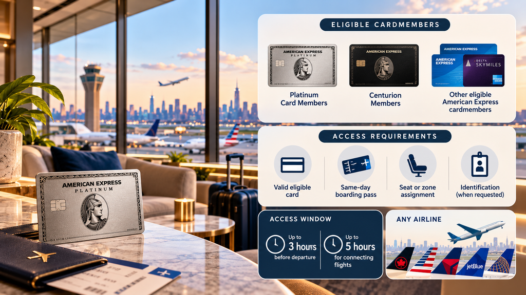 Who Will Be Able to Access the Newark Centurion Lounge?