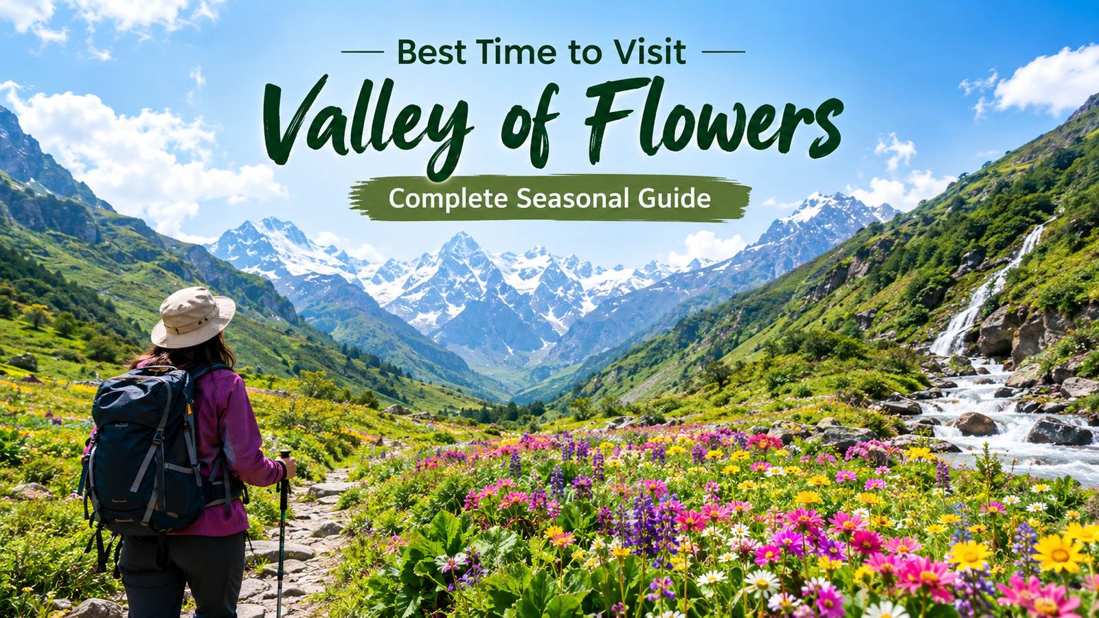 Best Time to Visit Valley of Flowers: Complete Seasonal Guide