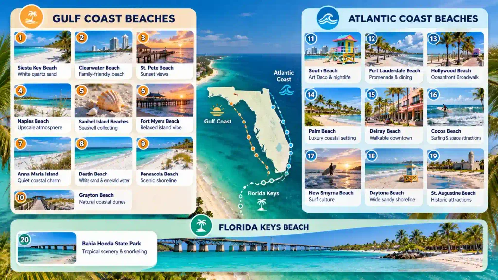 20 Best Beaches in Florida at a Glance