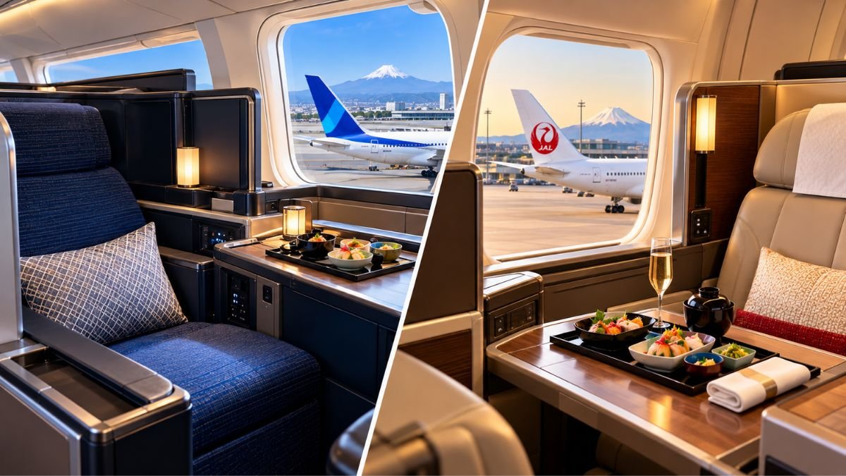 ANA or JAL? A Guide to Domestic First Class in Japan!
