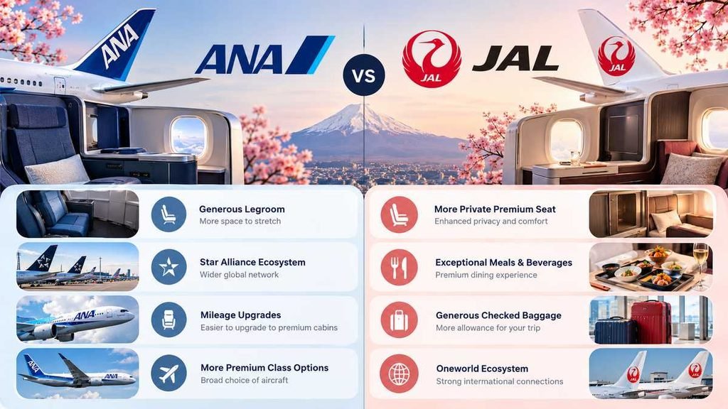 ANA vs. JAL: Which One Should Travelers Choose?