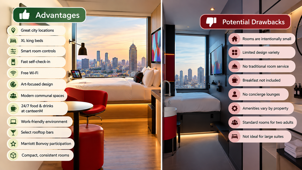 Advantages and Disadvantages of citizenM