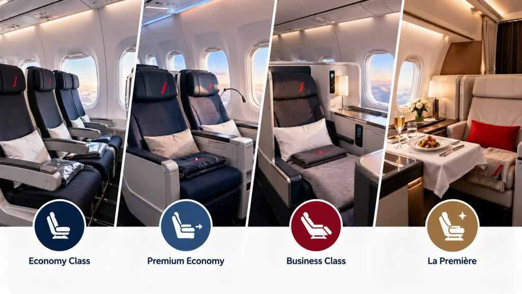 Air France Cabin Classes Reviewed