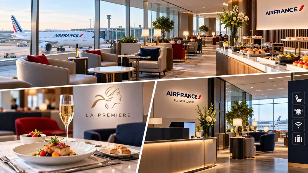 Air France Lounges and Airport Services