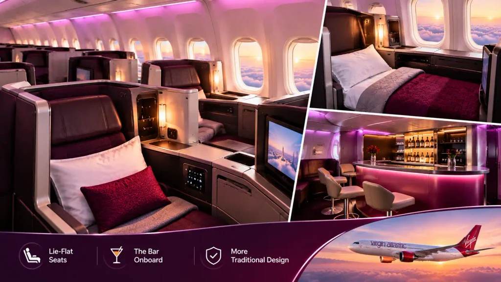 Airbus A330-300: A More Traditional Upper Class Cabin