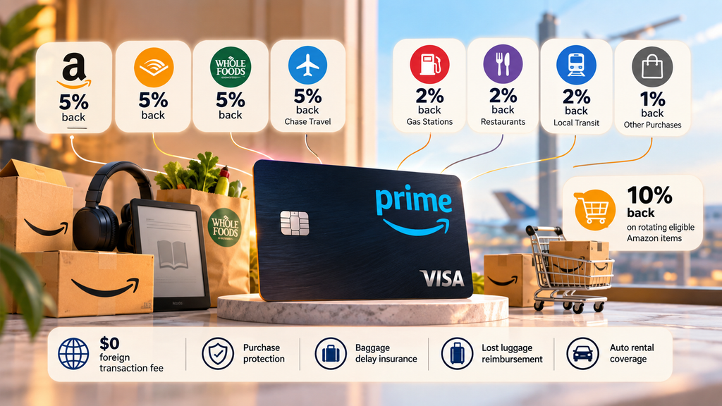 Amazon Prime Visa Card at a Glance