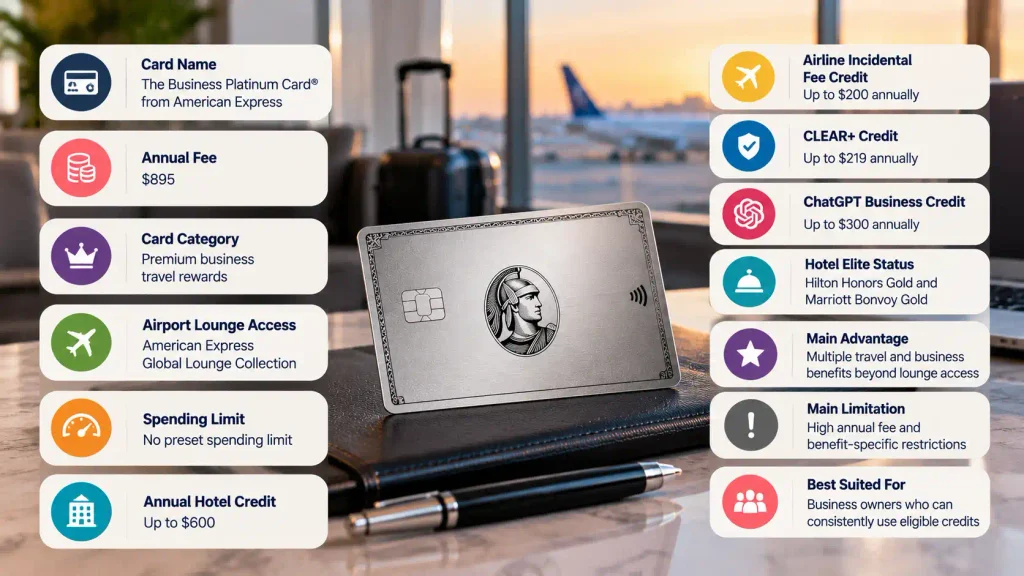 Amex Business Platinum Card at a Glance