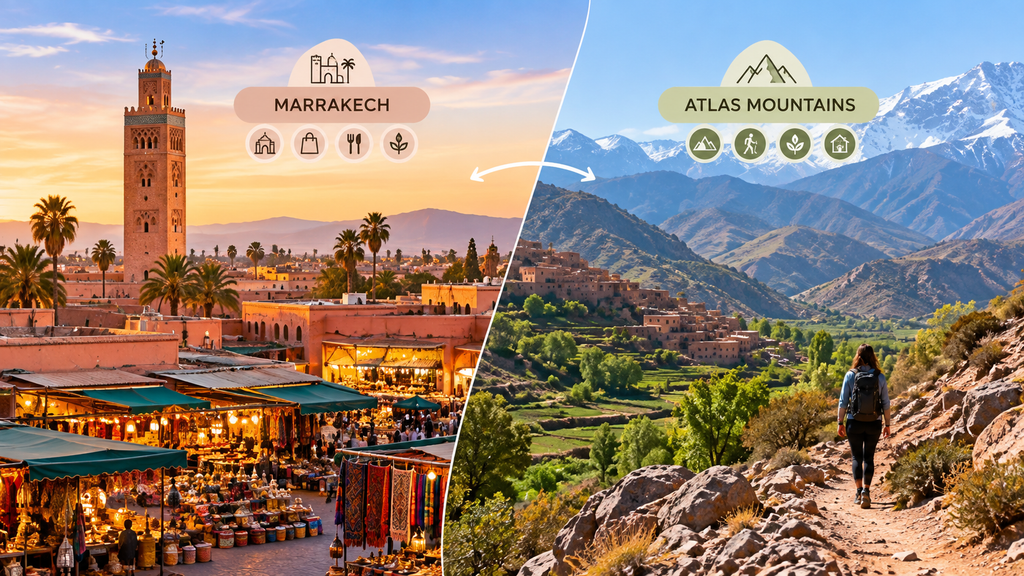 Atlas Mountains vs. Marrakech: Can You Visit Both?