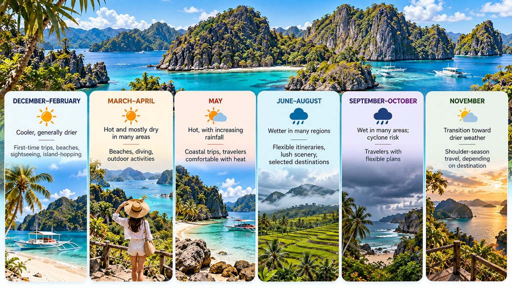 Best Months to Visit the Philippines at a Glance