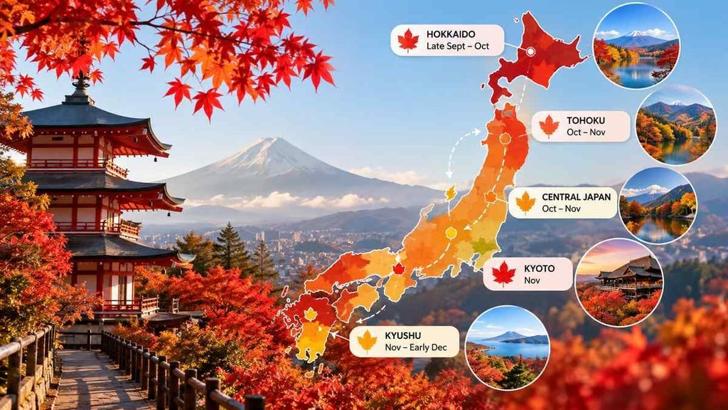 Best Time to Visit Japan for Autumn Leaves
