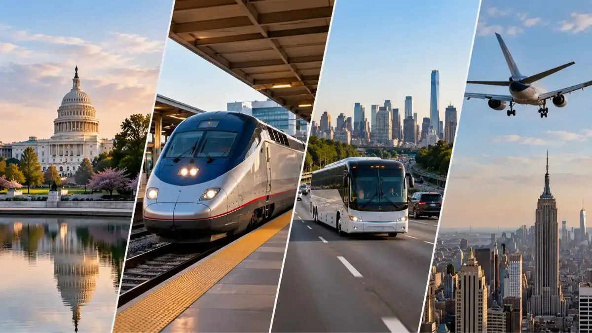 Best Ways to Travel From Washington, D.C., to New York City