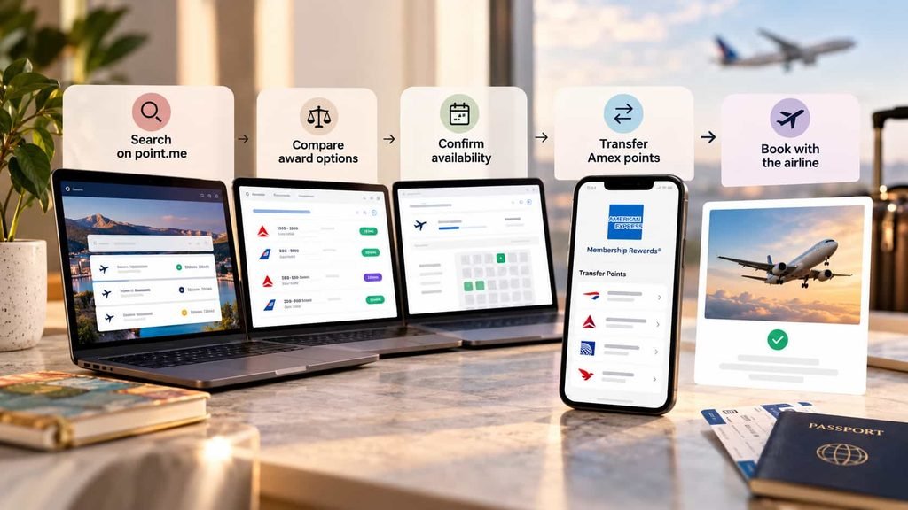Can You Book a Flight Directly Through Amex point.me?