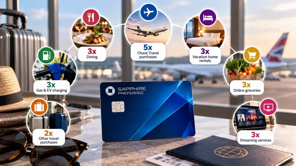 Chase Sapphire Preferred Card at a Glance
