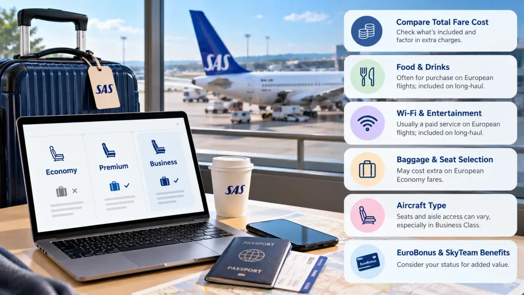 Considerations Before Booking SAS