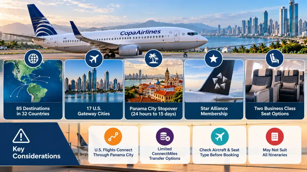 Copa Airlines: Main Advantages and Considerations