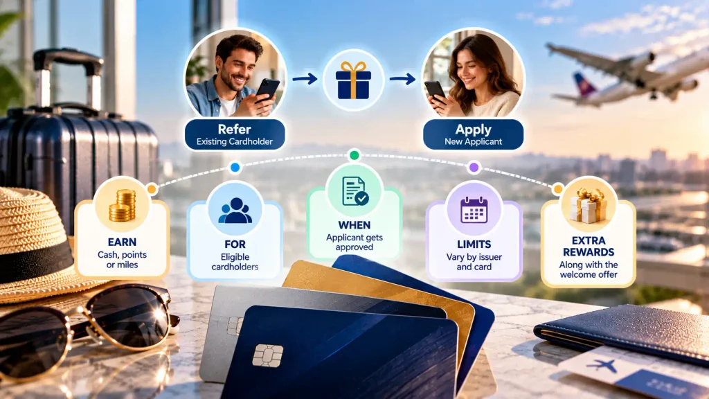 Credit Card Referral Bonuses at a Glance
