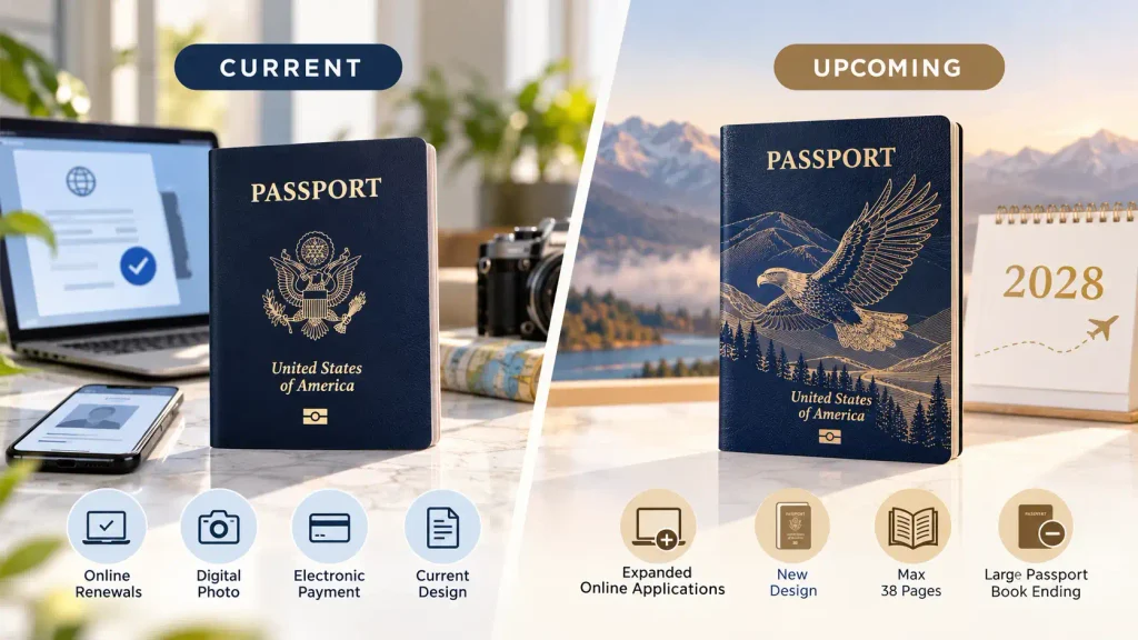 Current vs. Upcoming U.S. Passport Changes