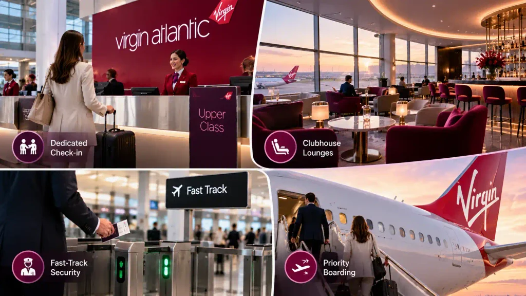 Does Every Upper Class Passenger Get the Same Ground Benefits?