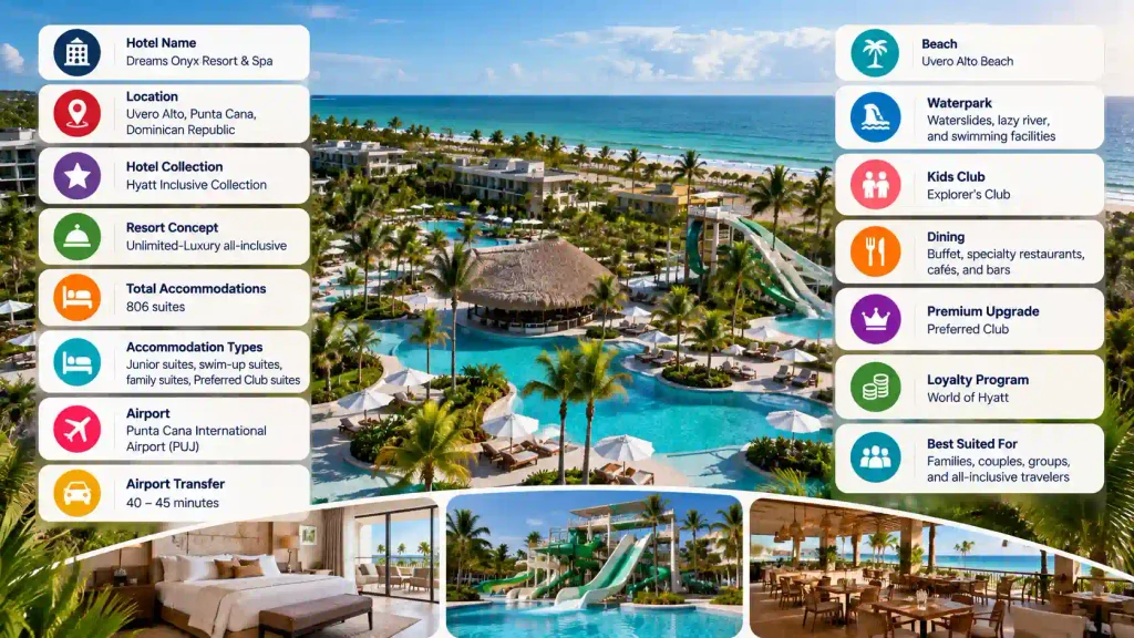 Dreams Onyx Resort & Spa at a Glance