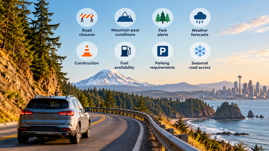 Driving in the Pacific Northwest