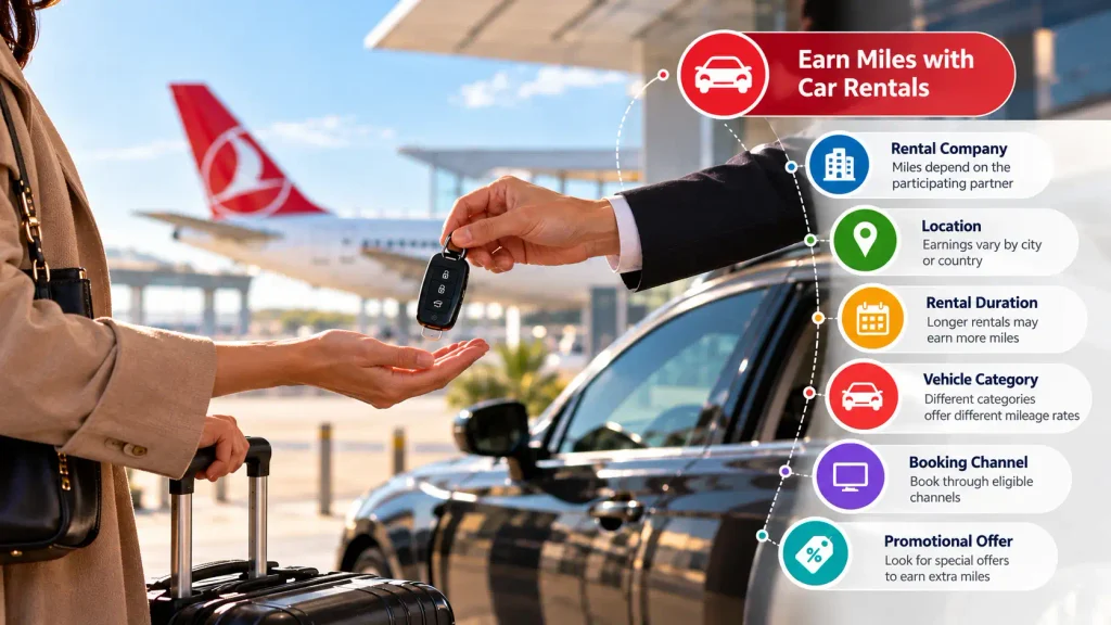  Earn Miles Through Car Rentals