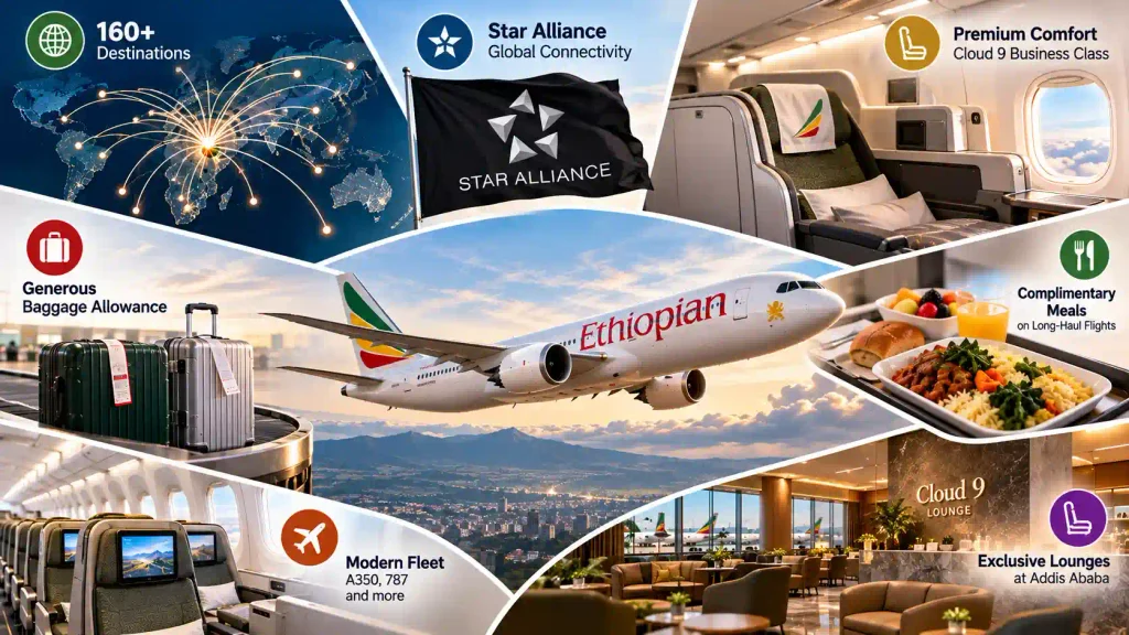 Ethiopian Airlines: Main Advantages
