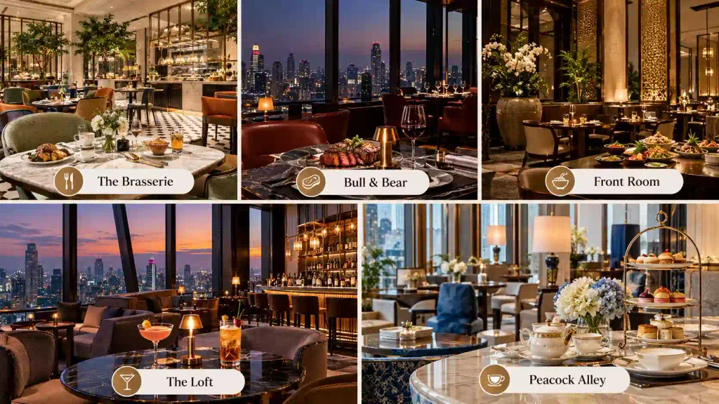 Five Restaurants and Bars