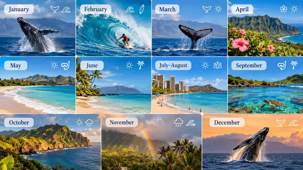 Hawaii Month-by-Month Travel Guide