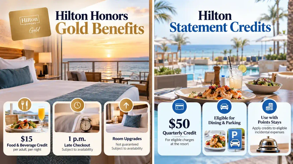 Hilton Honors Gold Benefits