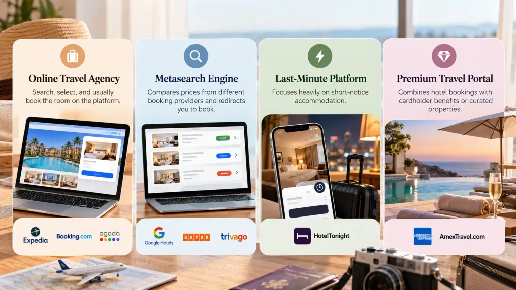 Hotel Booking Websites vs. Hotel Search Engines