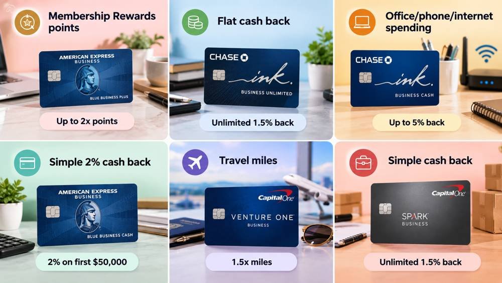 How Do These No-Annual-Fee Business Cards Compare?