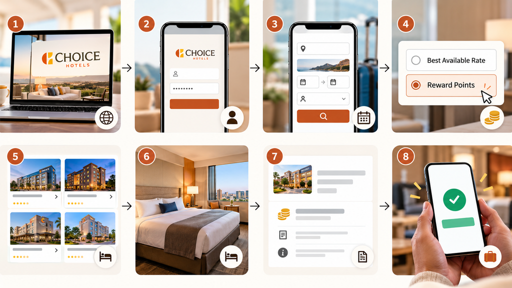 How Do You Book a Choice Privileges Reward Night?