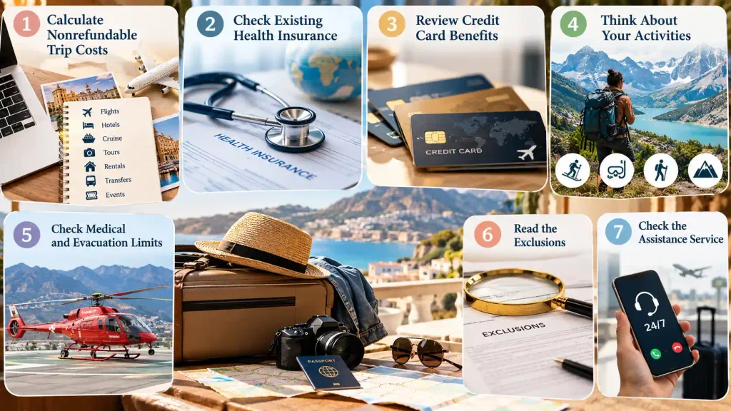 How Do You Choose a Travel Insurance Policy?