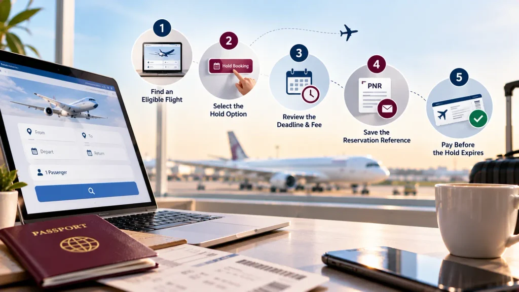 How Does an Airline Ticket Hold Actually Work?